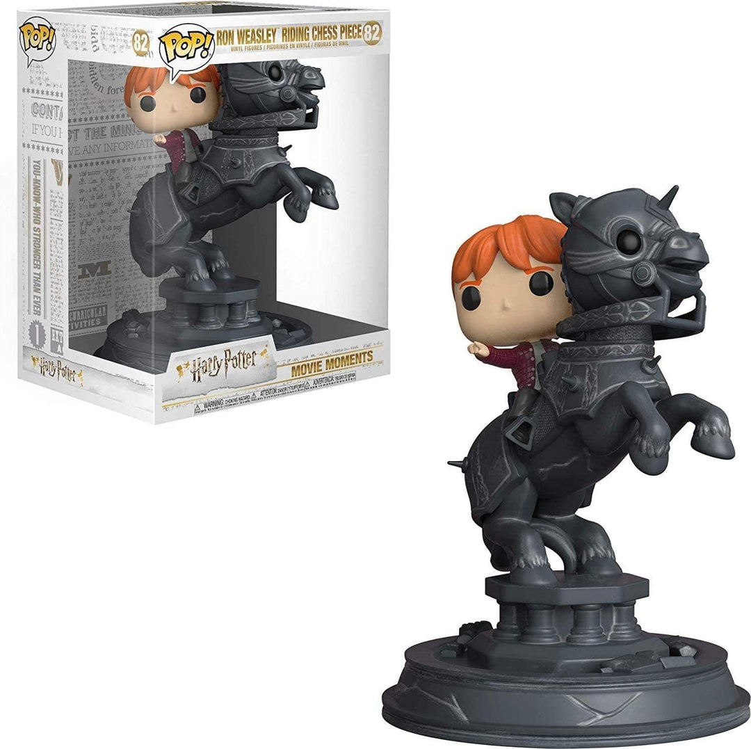 Harry Potter Ron Weasley reitende Schachfigur Movie Moments Funko 35518 Pop! Vinyl Nr. 82