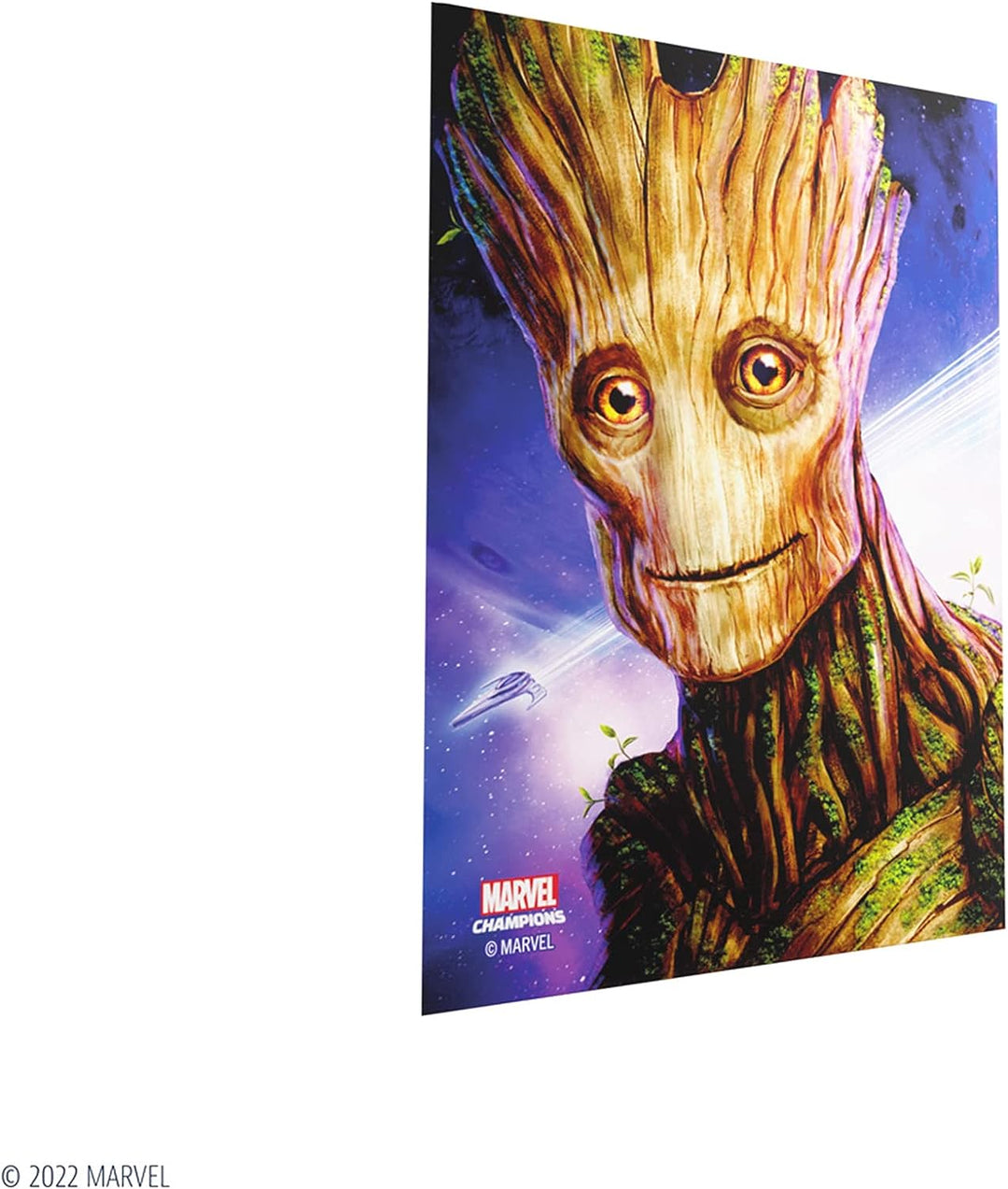 Gamegenic Marvel Champions The Card Game, offizielle Groot Fine Art-Hüllen, Packung mit