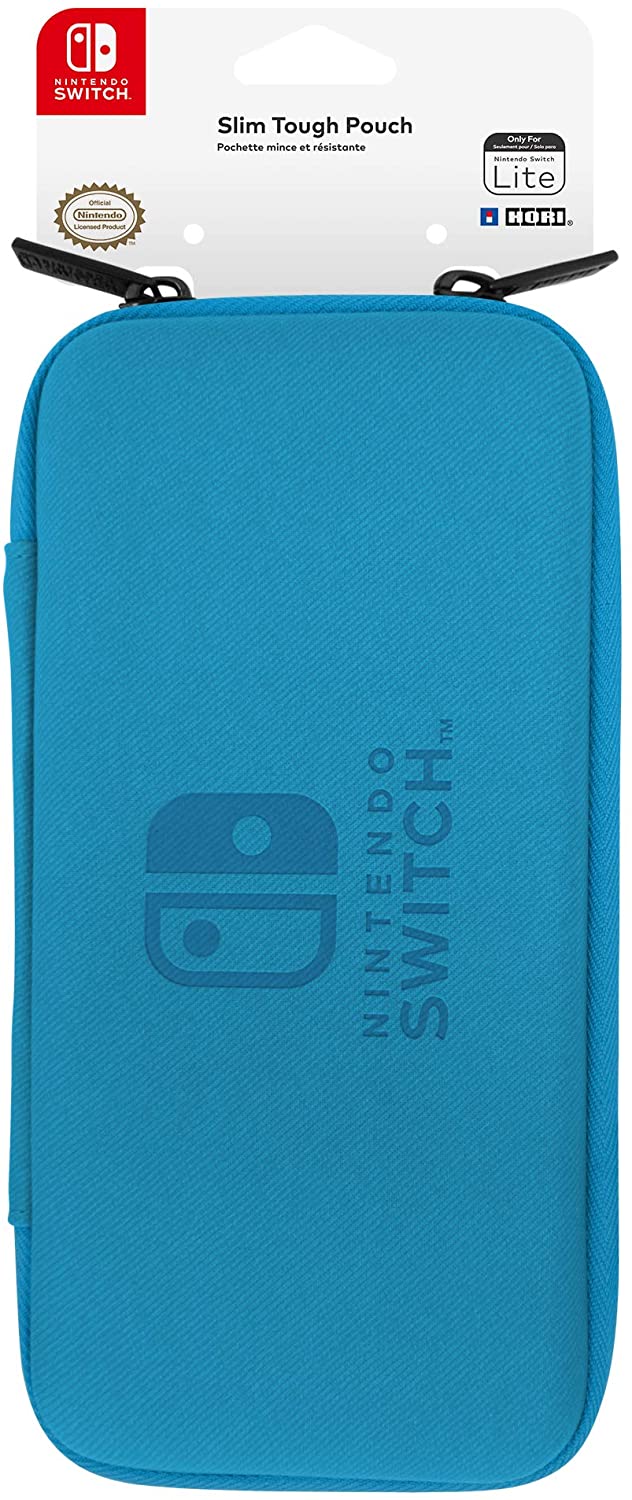 Pochette rigide mince Nintendo Switch Lite (bleu) par Hori