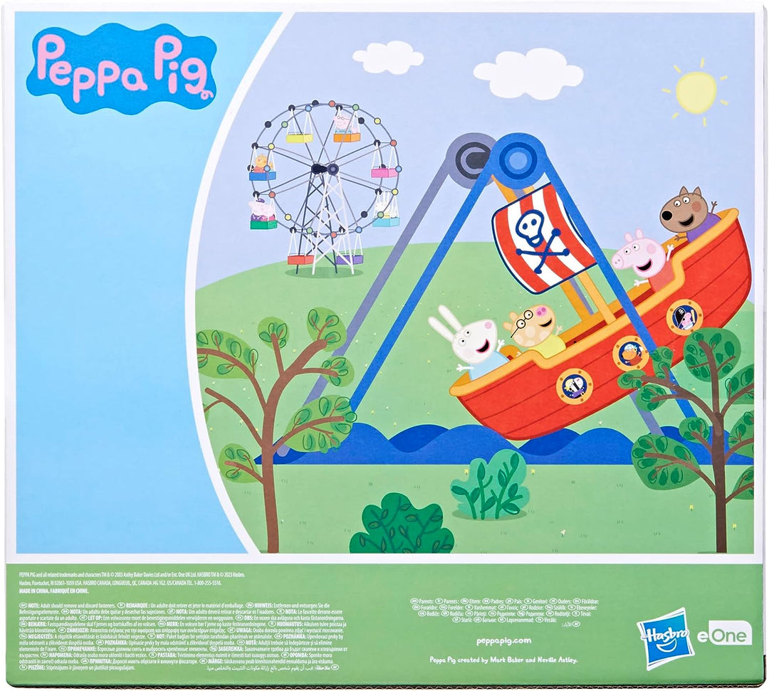 Peppa Pig Toys Peppa's Pirate Ride Playset with 2 Figures, Kids Toys