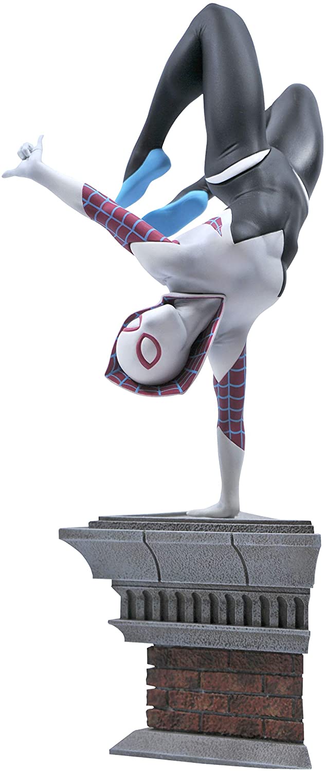 Diamond Select - Marvel Gallery Handstand Spider-Gwen PVC Statue, AUG202100