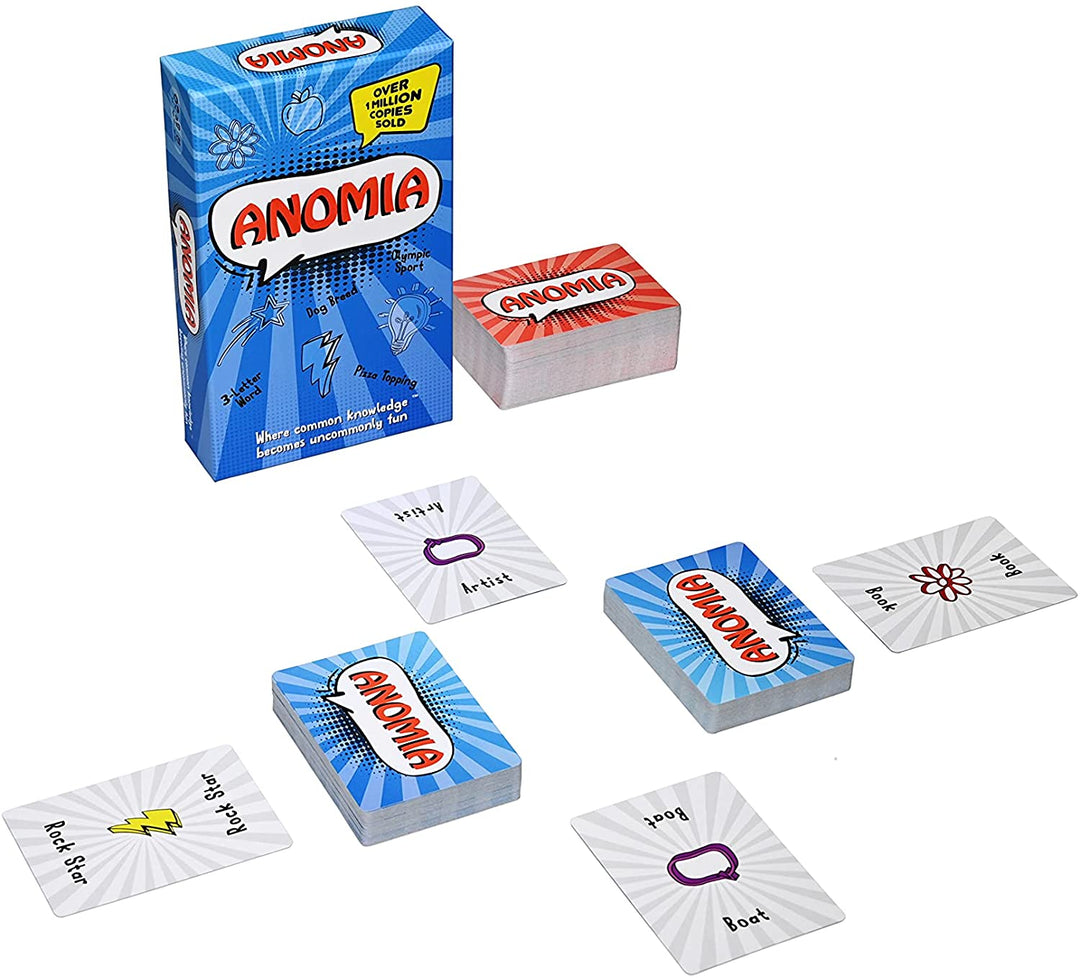 Coiledspring-Spiele | Anomia-Spiel | Kartenspiel | Ab 10 Jahren | 3-6 Spieler | 30 Minuten Spielzeit