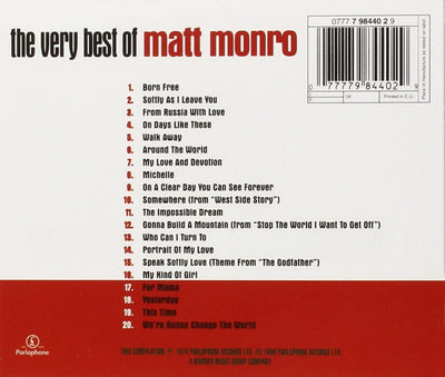 Matt Monro - The Very Best Of Matt Monro [Audio CD]
