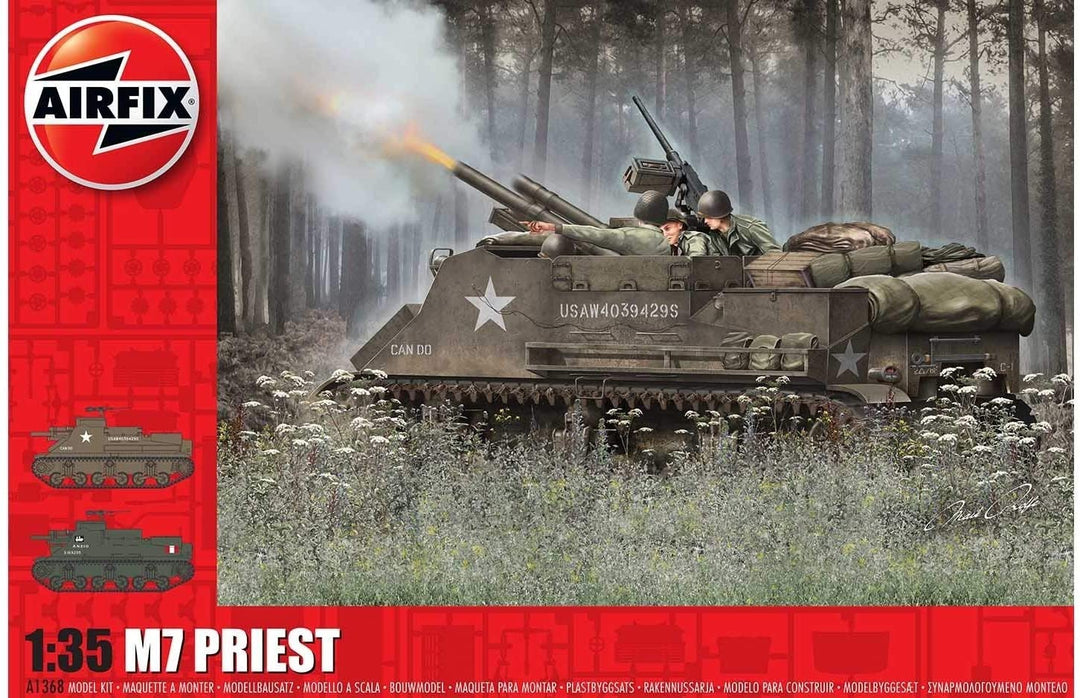 Airfix A1368 M7 Priest Model