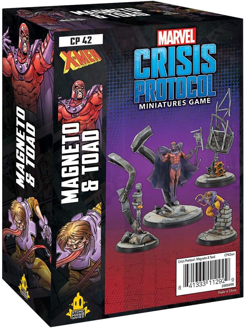 Marvel Crisis Protocol: Magneto und Toad