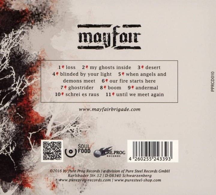 Mayfair – My Ghosts Inside [Audio-CD]