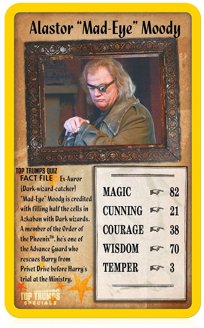 Harry Potter und der Orden des Phönix Top Trumps Specials Kartenspiel