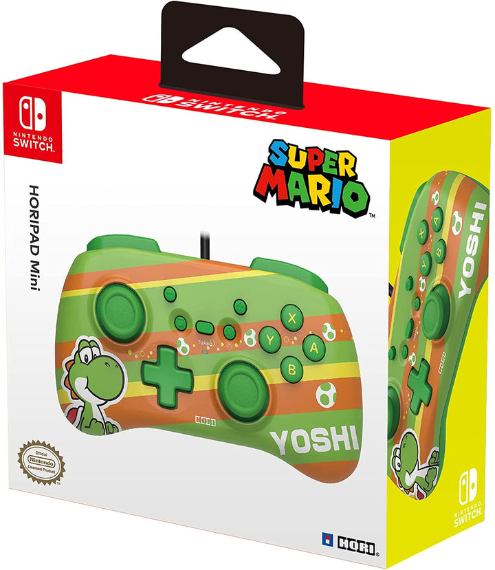 HORI HORIPAD Mini Wired Controller Pad für Kinder (Yoshi) – Nintendo Switch [Offic