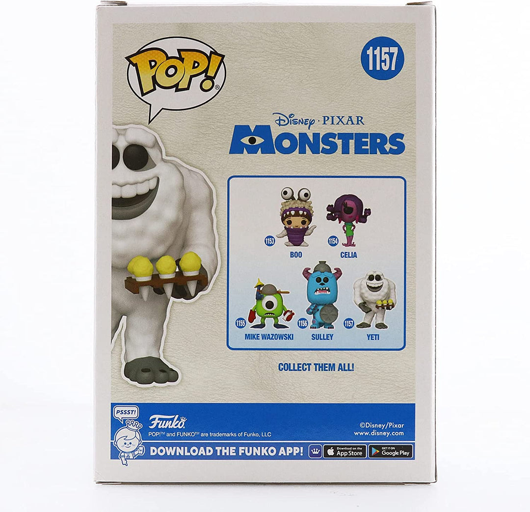 Disney Monsters Inc. Yeti with Ice Cream (Scented Special Edition) Exclusive Funko 58847 Pop! Vinyl #1157
