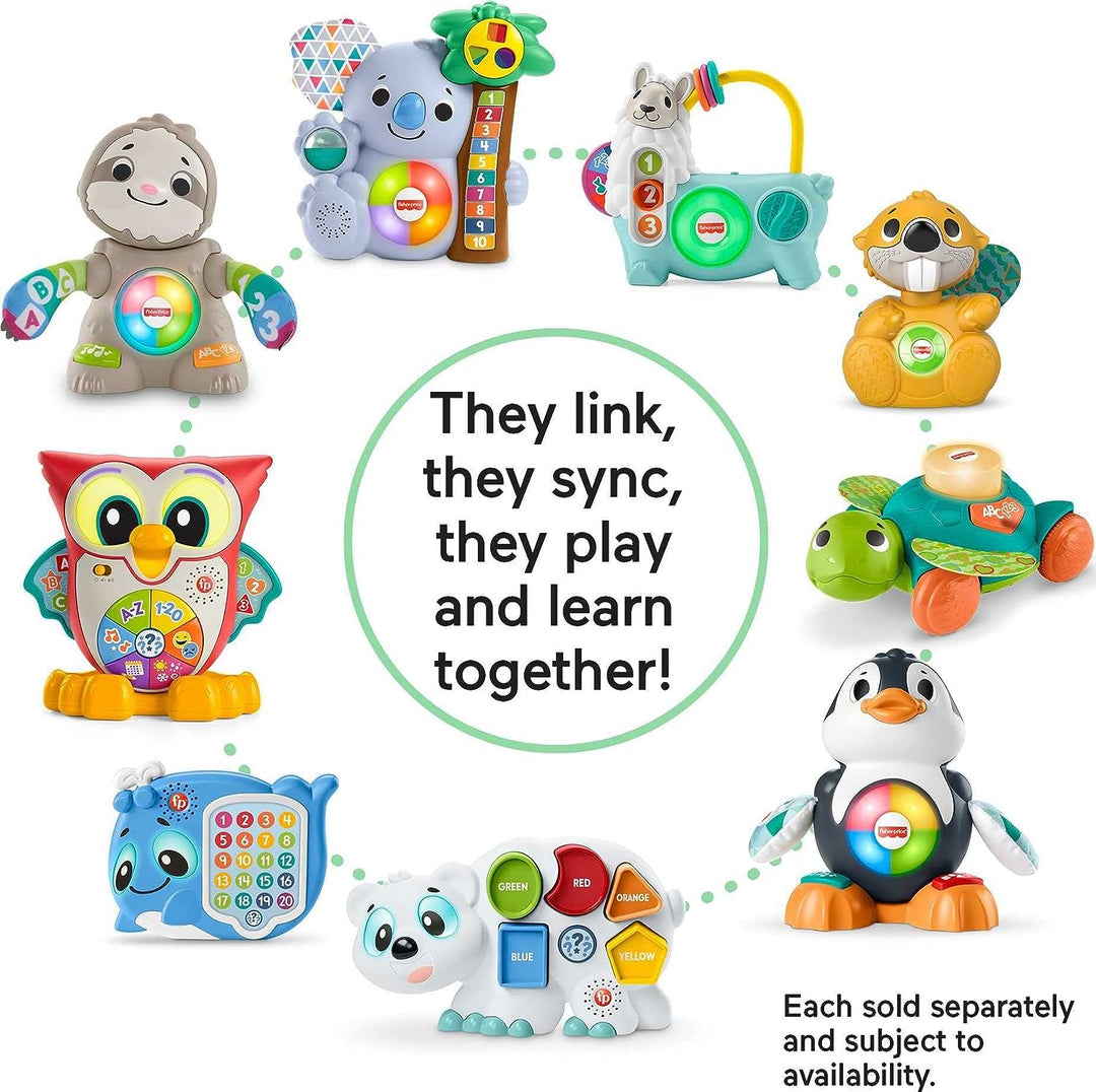 Fisher-Price Linkimals Learning Toy for Babies and Toddlers with Interactive Lights & Music