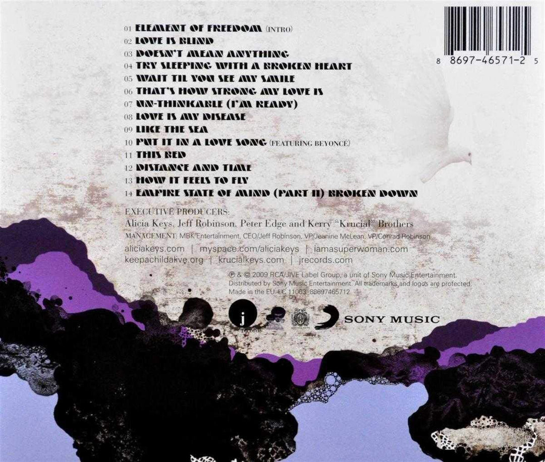 The Element of Freedom - Alicia Keys [Audio CD]