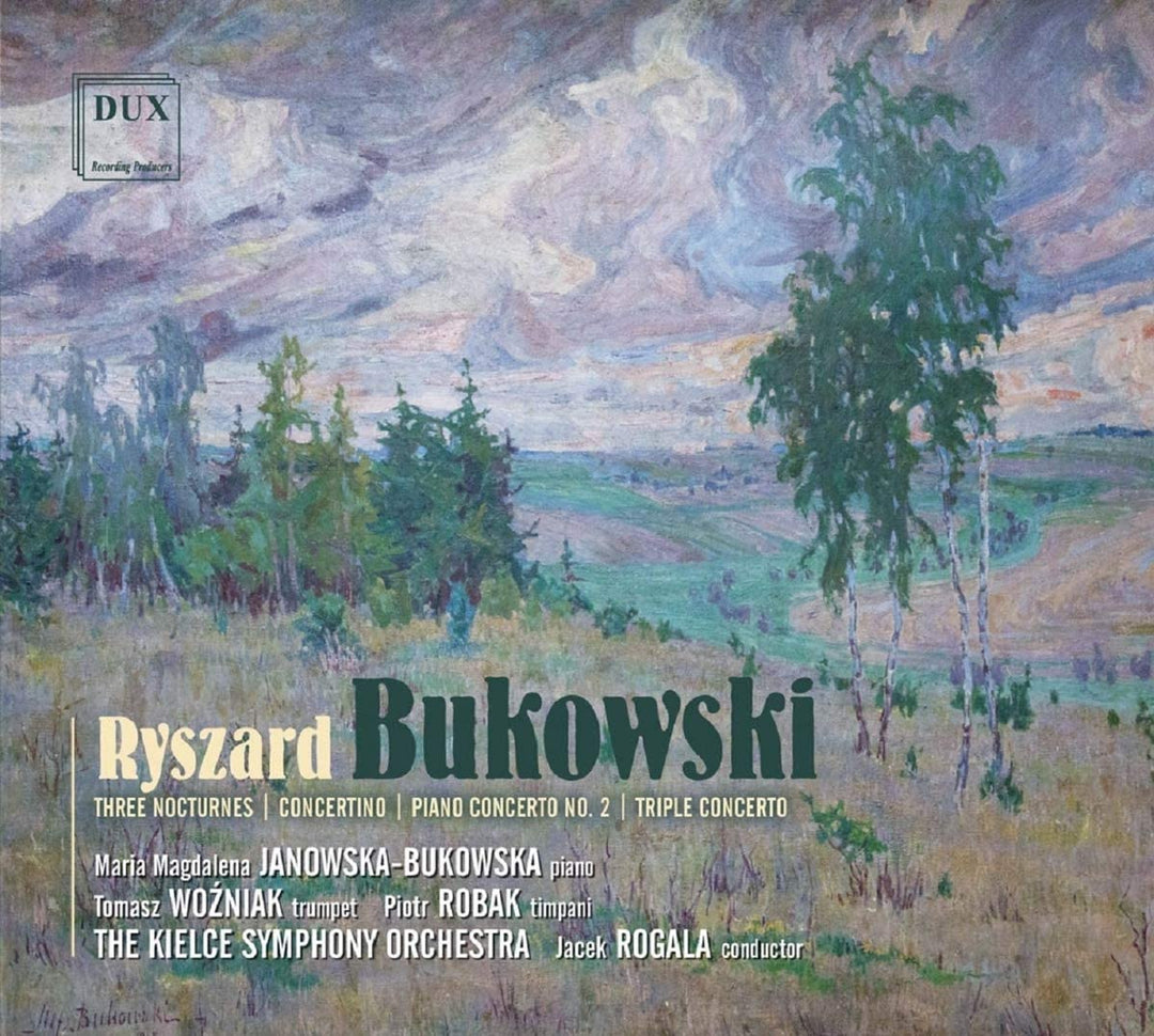 Kielce Symphony Orchestra & Jacek Rogala - Bukowski: Three Nocturnes, Concertino, Piano Concerto No.2, Triple Concerto [Audio CD]