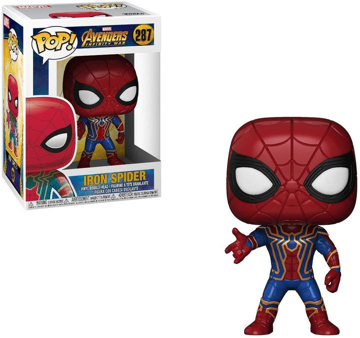Marvel Avengers Infinity War  Iron Spider Man Funko 26465 Pop! Vinyl #287