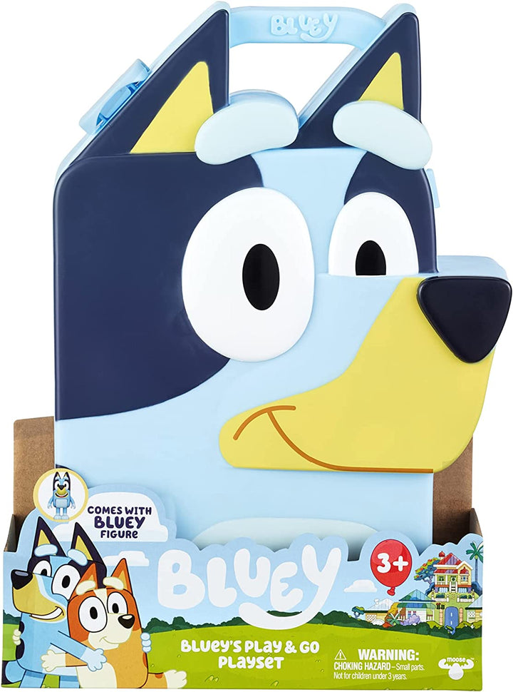 Bluey's Deluxe Collector Case Aufbewahrungsvitrine für offizielle sammelbare Bluey 2,5–3 Zoll Charakter-Actionfiguren