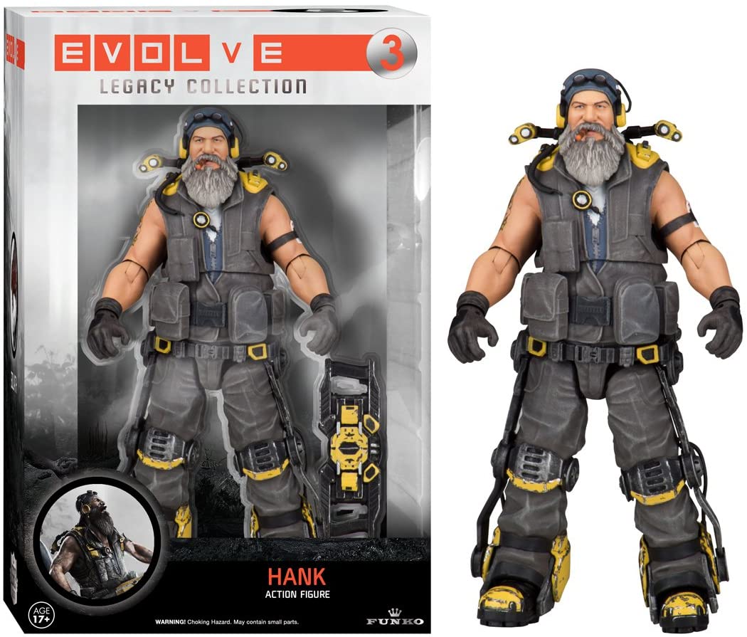 Evolve Hank Legacy Actionfigur