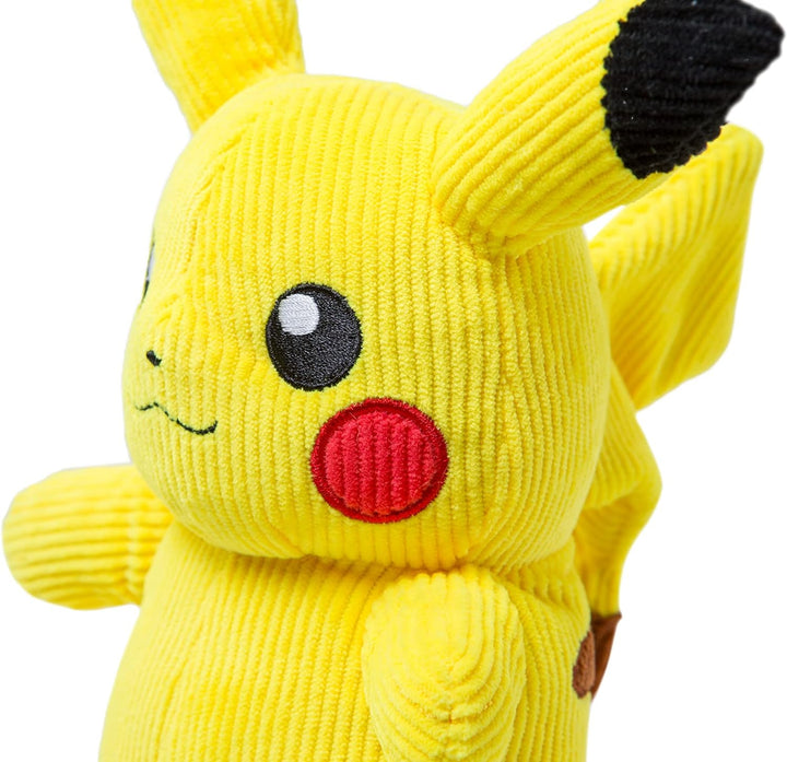 Pokemon 20cm Select Corduroy Plush - Pikachu