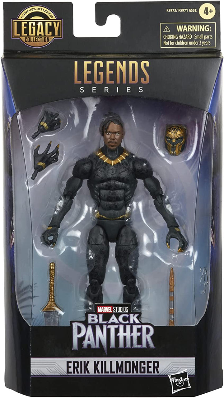 Hasbro F59735X0 Marvel Legends Series Black Panther Legacy, 6 Zoll Killmonger Co
