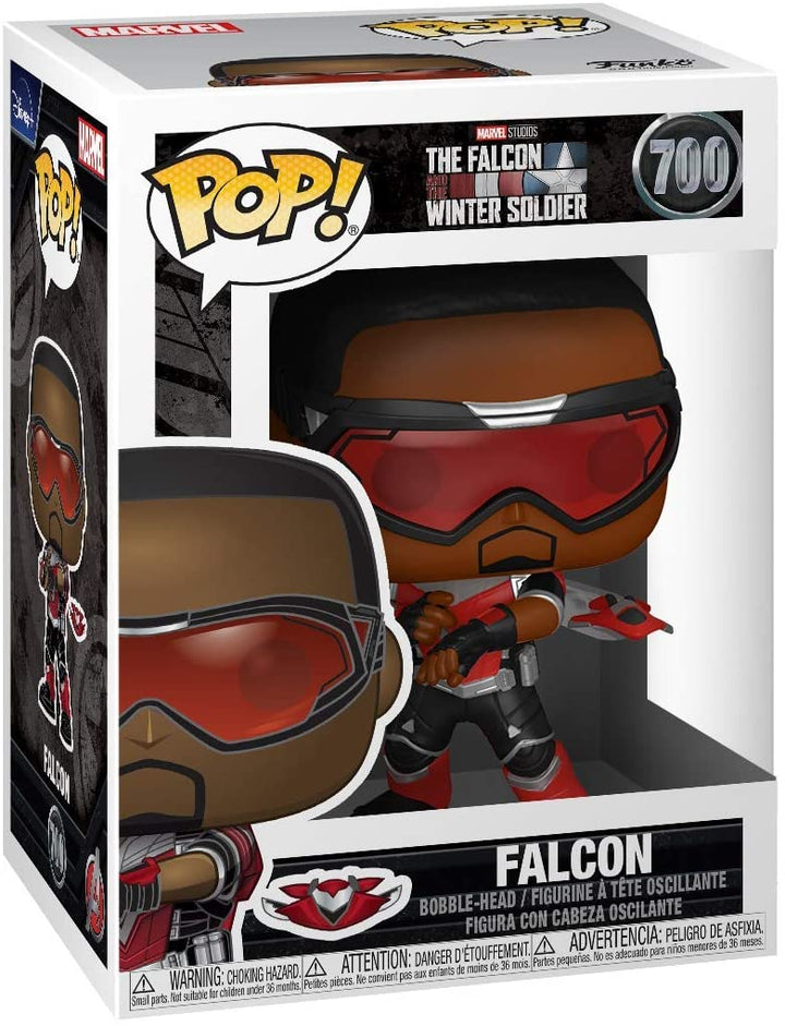 Marvel Studios The Falcon and The Winter Soldier Falcon Funko 51624 Pop. Vinilo # 700