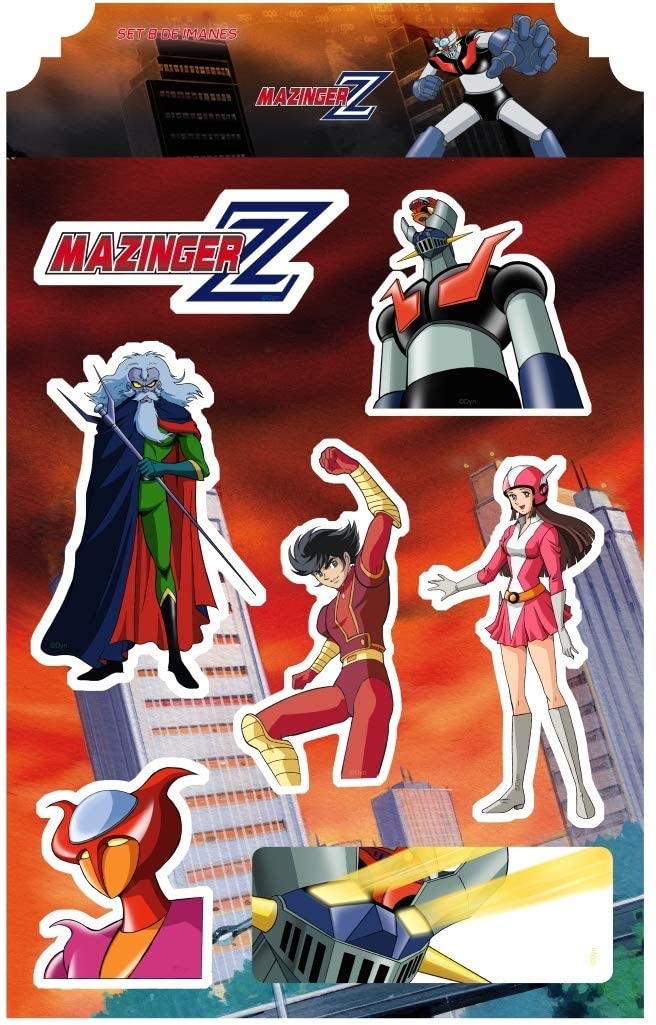 Mazinger Z Magnete Set B