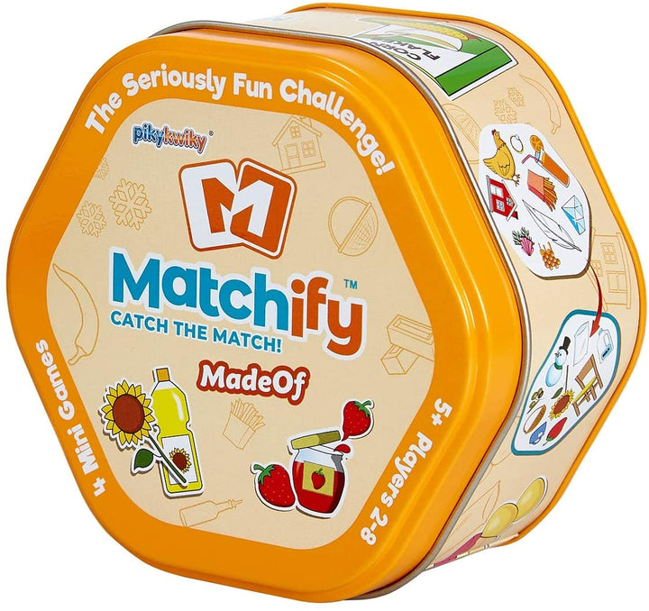 Matchify Card Game: MadeOf, MATCH9000D
