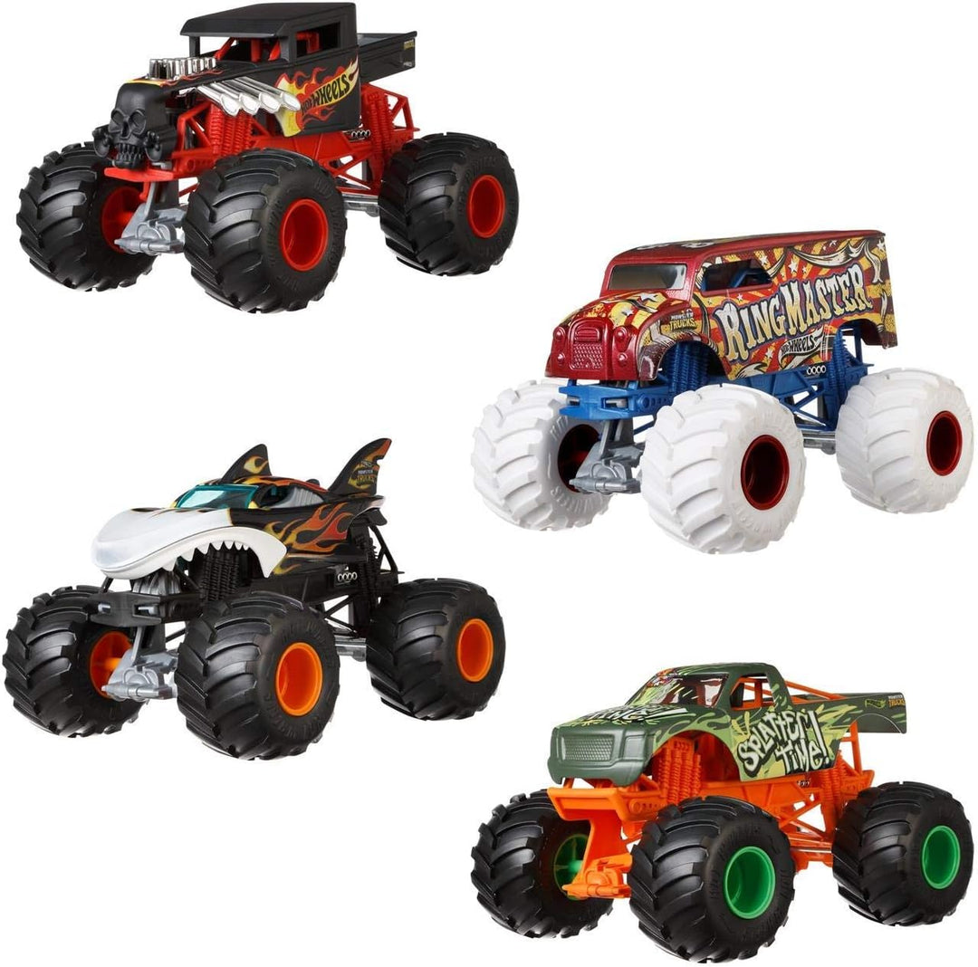 Mattel-FYJ83-B Hot Wheels Monster Truck Fahrzeug, Mehrfarbig (FYJ83-B)