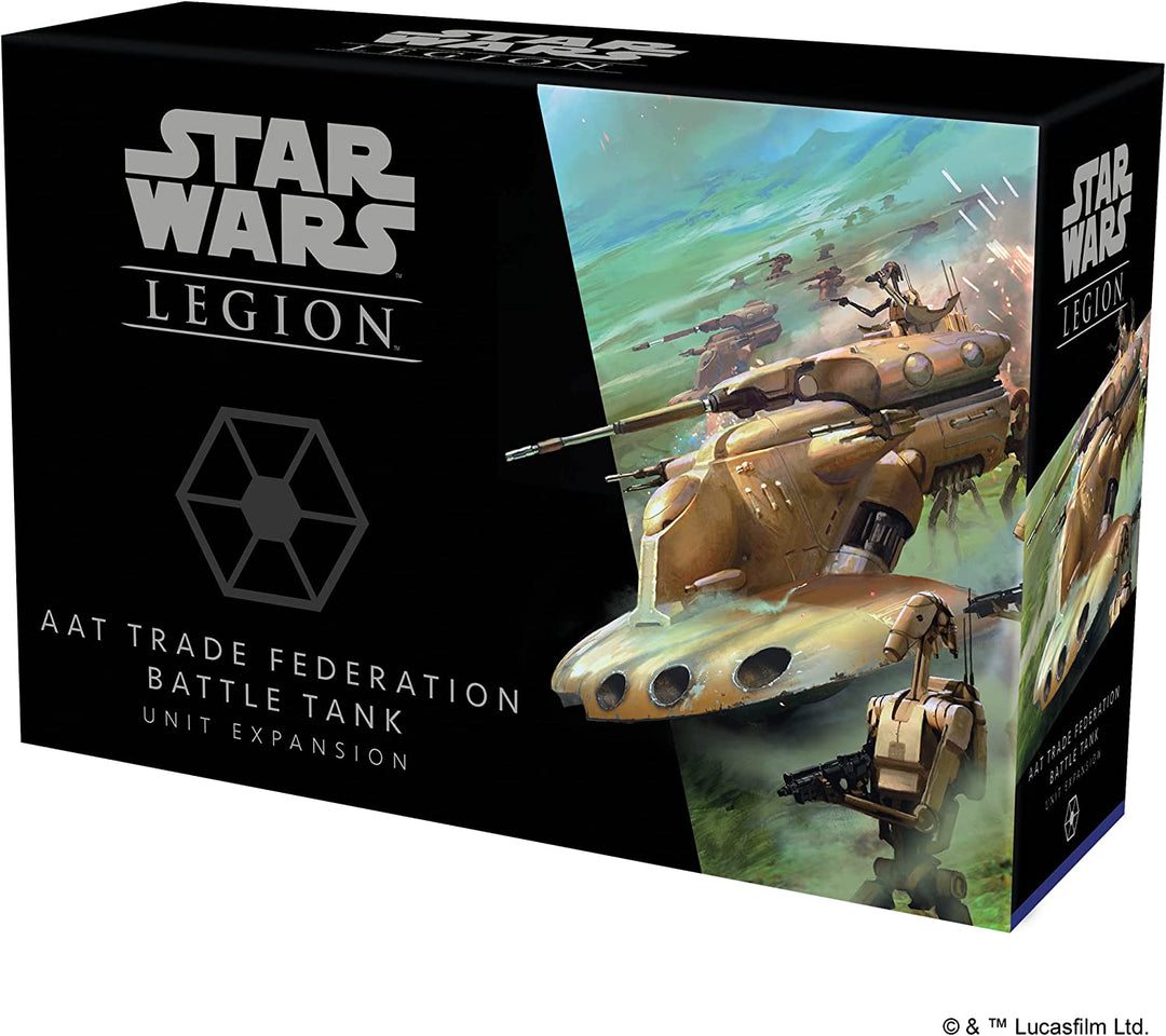 Star Wars: Legion: Erweiterung der Kampfpanzereinheit der AAT Trade Federation