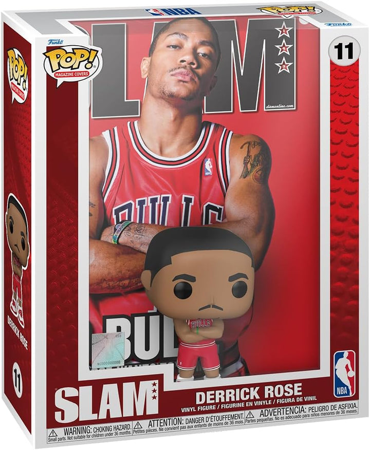 Funko POP! NBA Cover: Slam - Derrick Rose - NBA + Slam Magazine