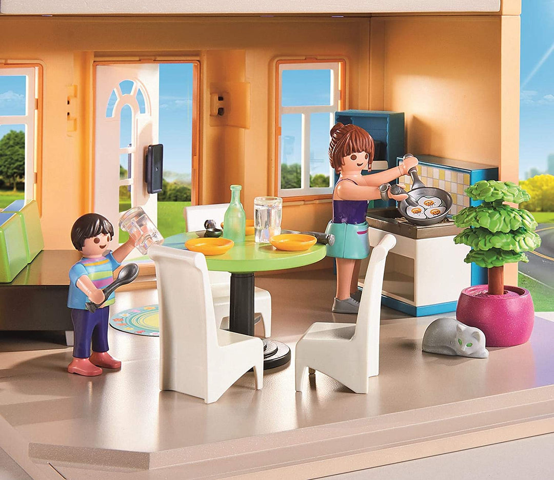 Playmobil 70014 City Life My Little Town House con mobili