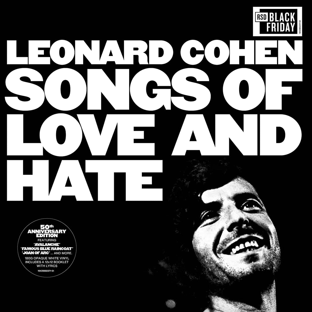 Leonard Cohen - Songs of Love and Hate (50th Anniversary) [VINYL]