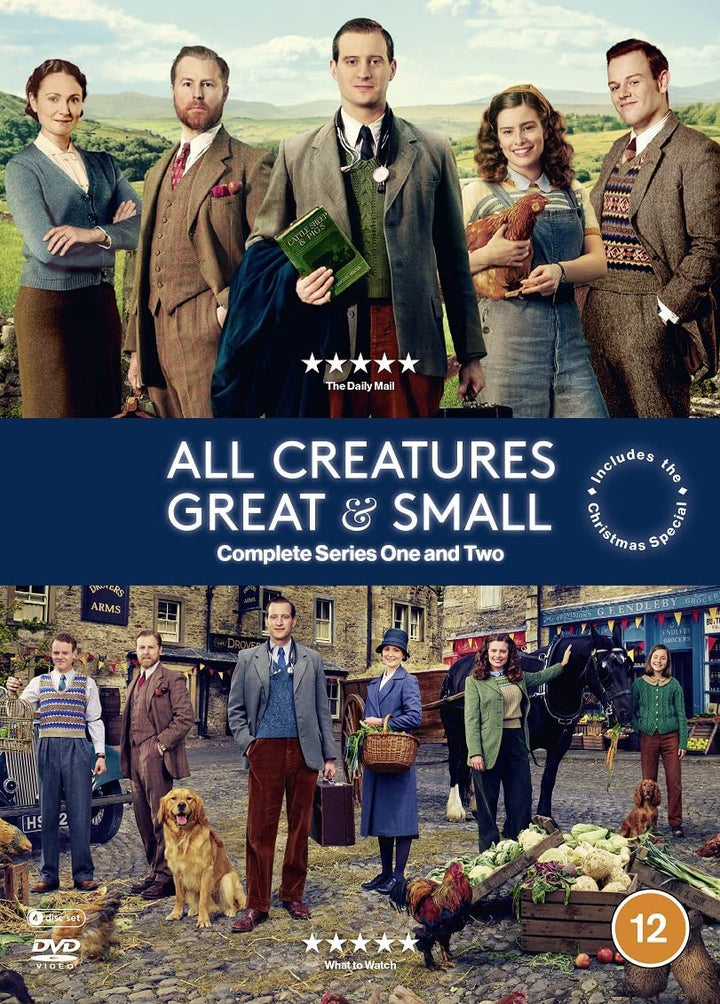 All Creatures Great &amp; Small Series 1&amp;2 Boxset [DVD] [2021] – [DVD]