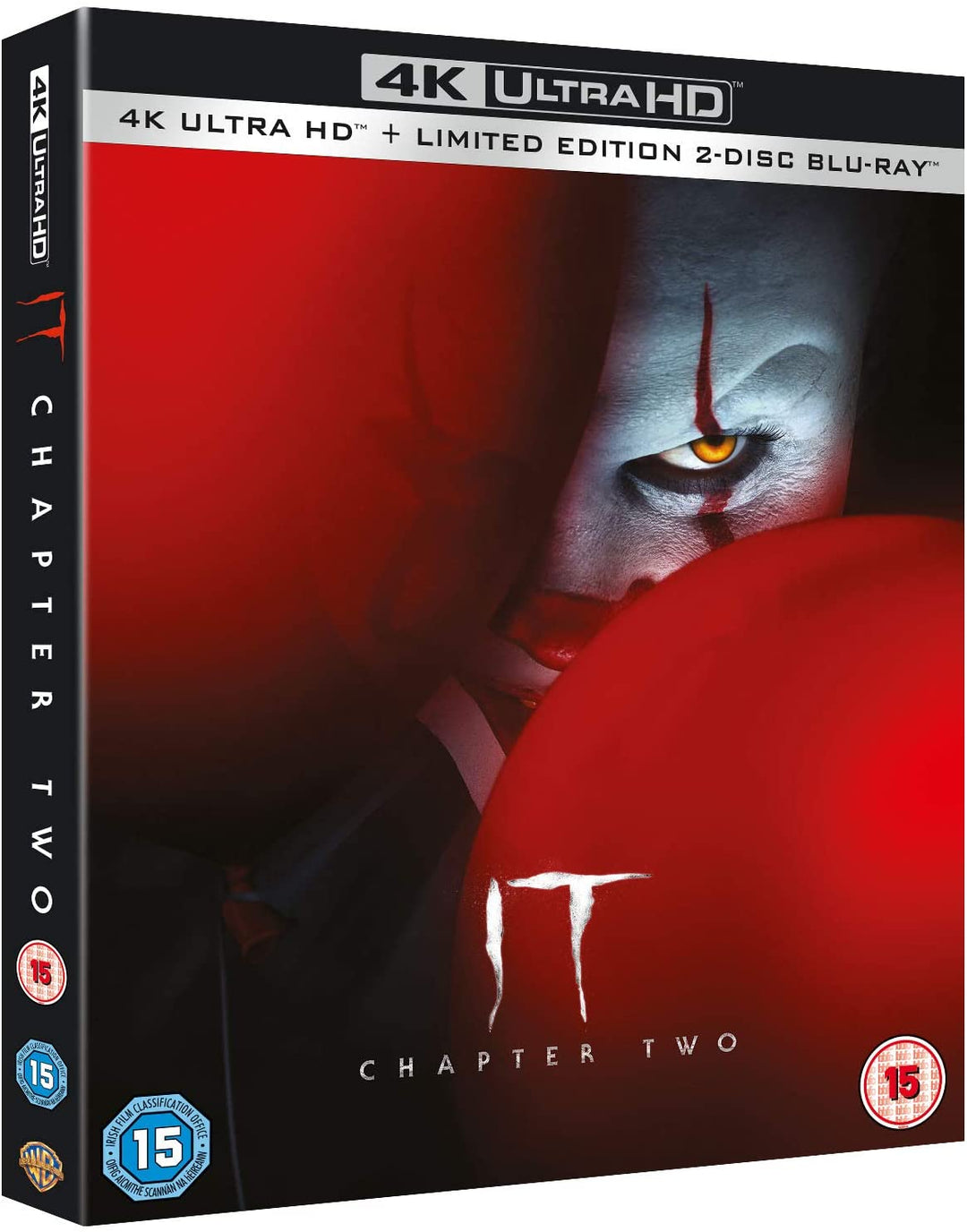 IT Chapter Two [2019] [4K Ultra HD] [2019] [Region Free] - Thriller/Supernatural [Blu-Ray]