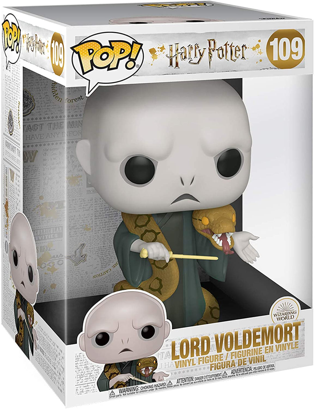 Harry Potter Lord Voldemort 10" Funko 48037 Pop! Vinyl #109