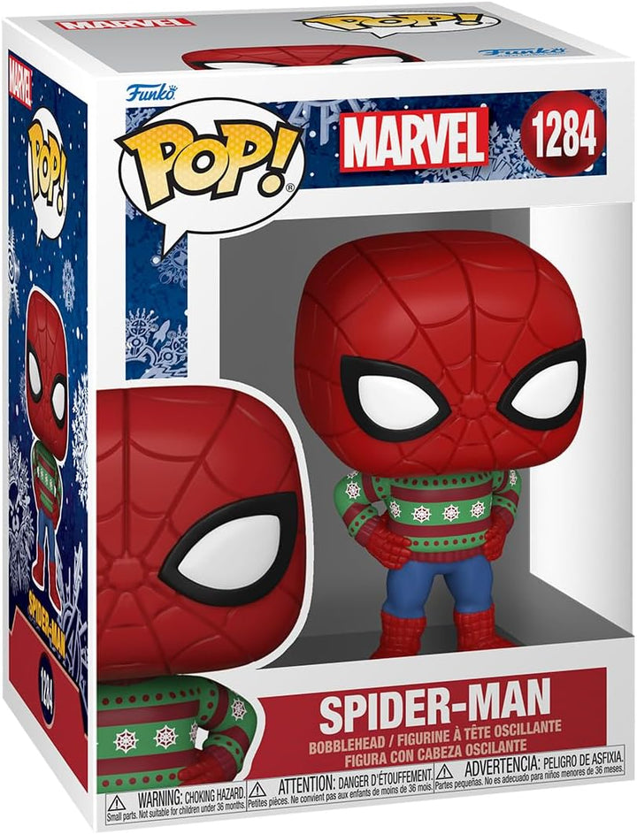 Funko POP! Marvel: Holiday - Spider-Man - (SWTR) - Collectable Vinyl Figure