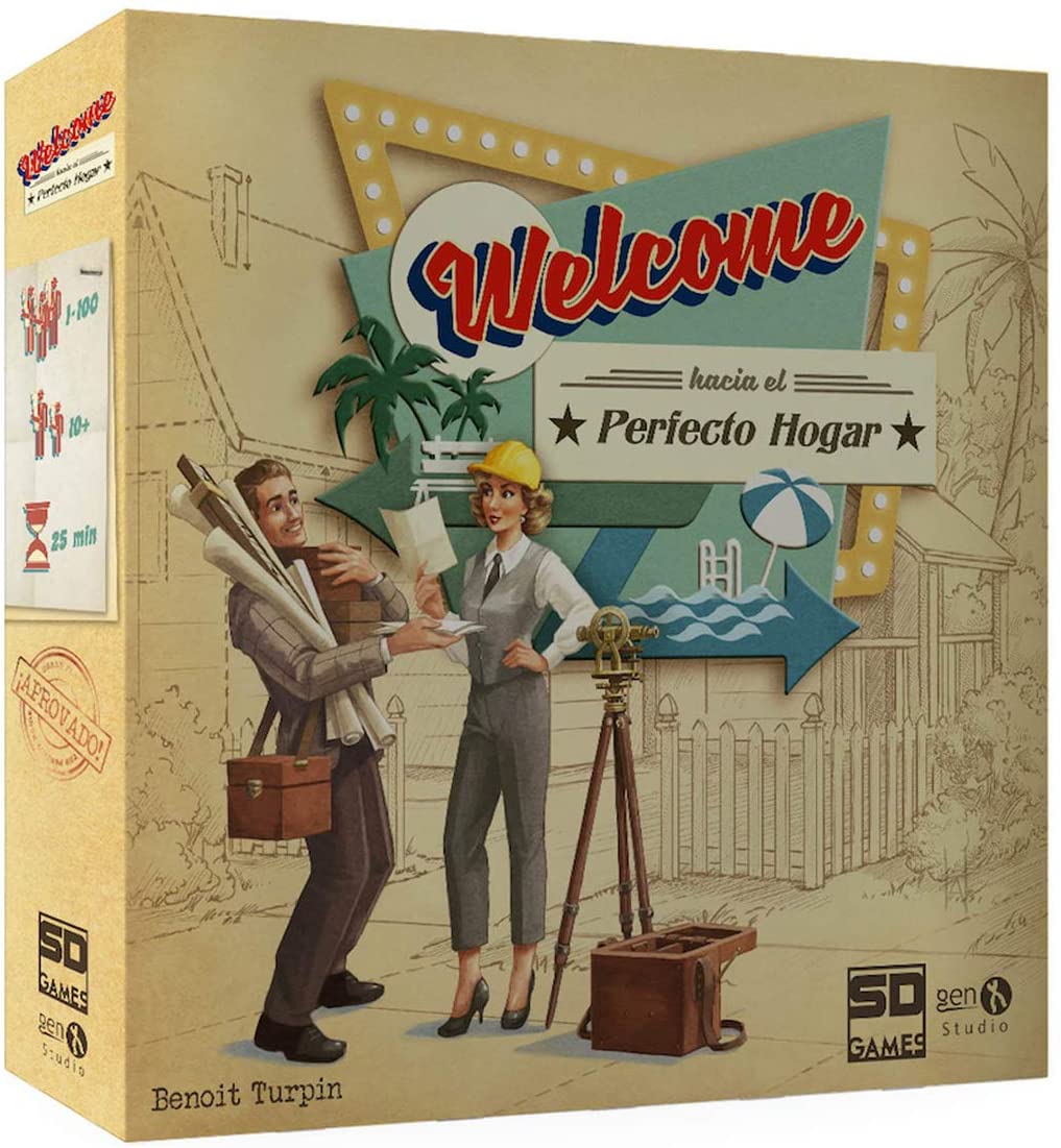 Jeux SD - Bienvenue Hacia El Perfecto Home, Multicolore (SDGWELCTO01)