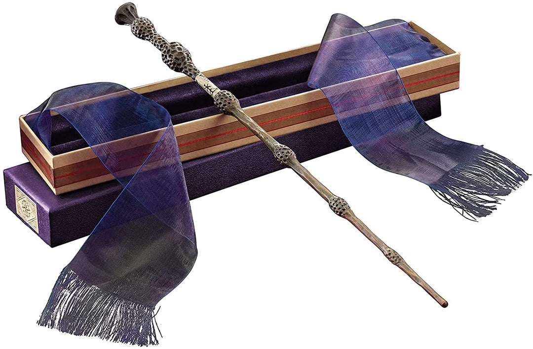 The Noble Collection Professor Dumbledore Wand in Ollivanders Box 15.7 inch