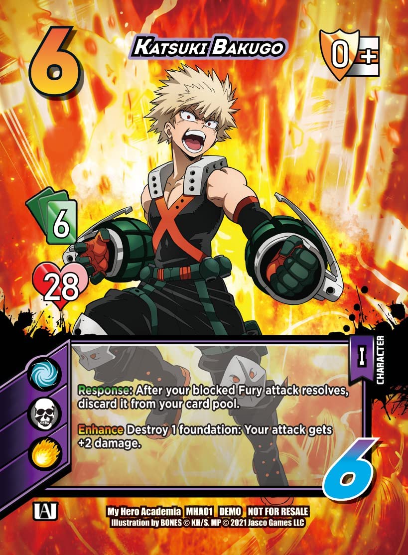 My Hero Academia CCG 2-Player Rival Deck | Izuku Midoriya and Katsuki Bakugo