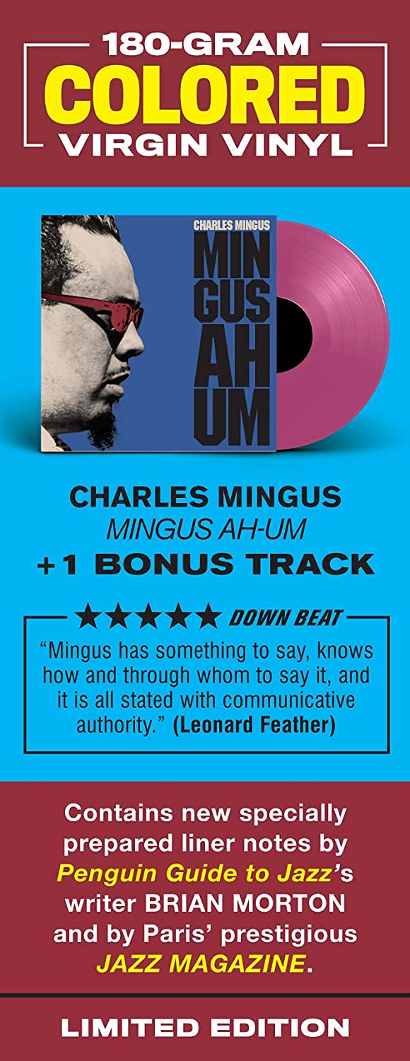 Charles Mingus – Mingus Ah Um [Vinyl] Limitierte Auflage 180 g Pink Virgin Vinyl 3