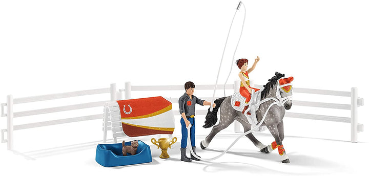 Schleich 42443 Set da volteggio di Mia Horse Club