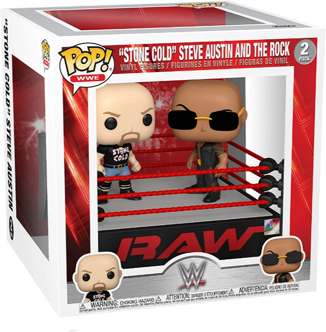 WWE „Stone Cold“ Steve Austin und The Rock Funko 54661 Pop! Vinyl Nr. 2