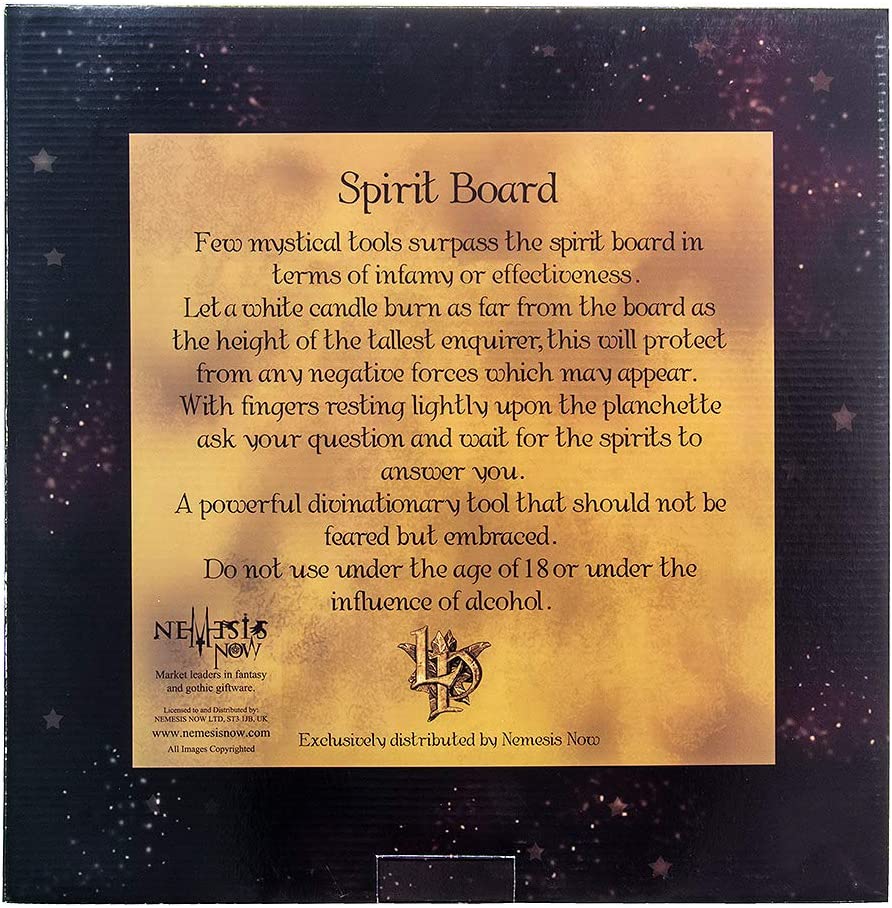 Nemesis Now The Witching Hour Lisa Parker Spirit Board 39cm Black