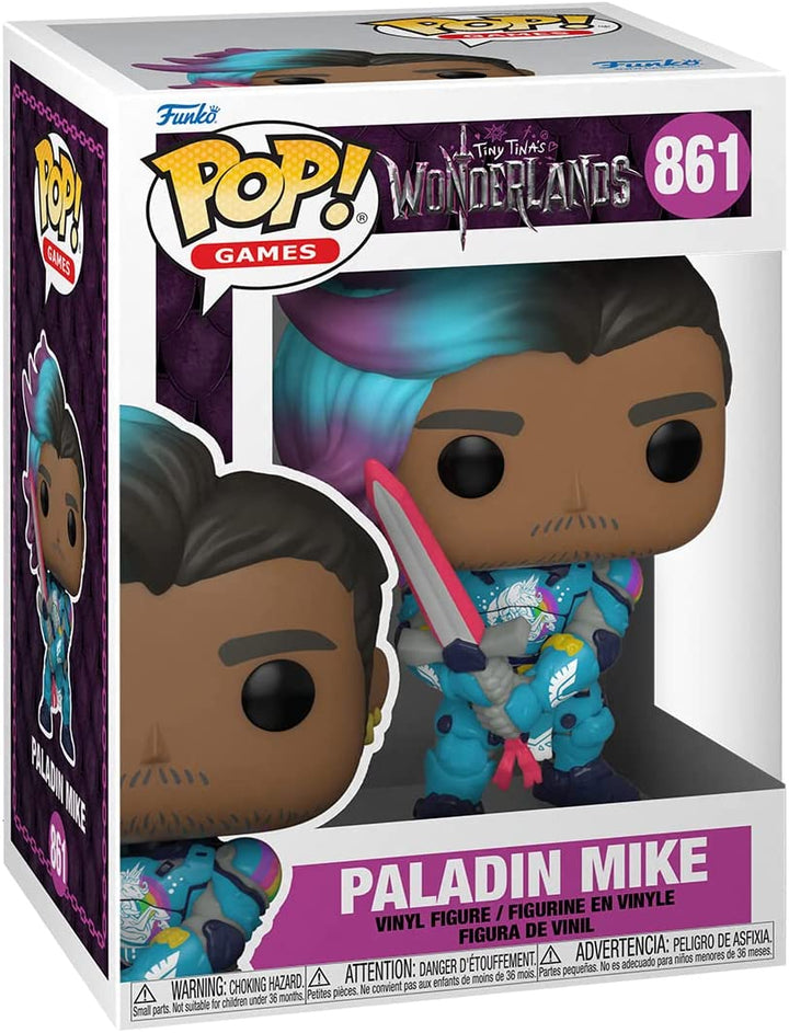 Tiny Tinas Wunderland Paladin Mike Funko 59334 Pop! Vinyl Nr. 861