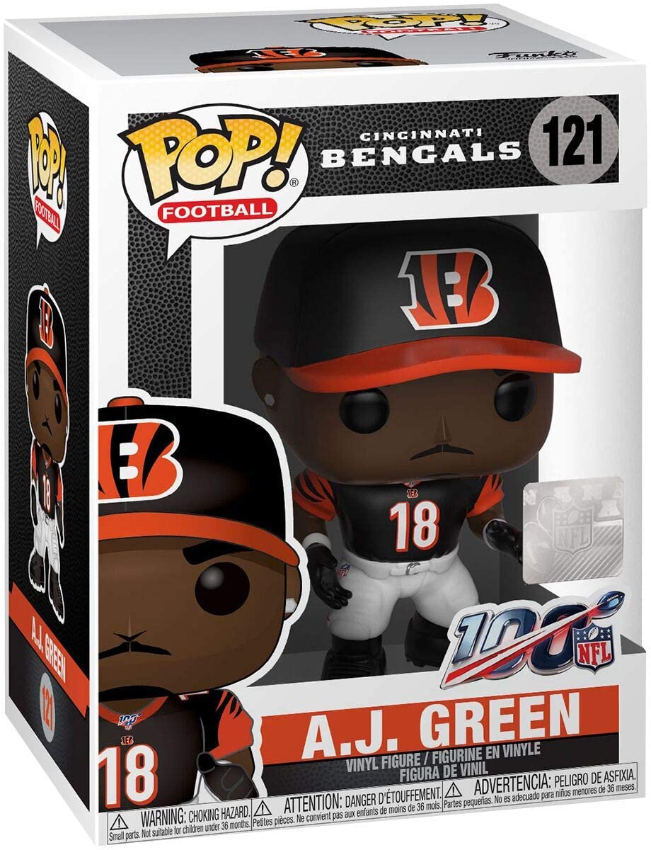 Cincinnati Bengals A. J. Green Funko 42865 Pop! Vinyl # 121