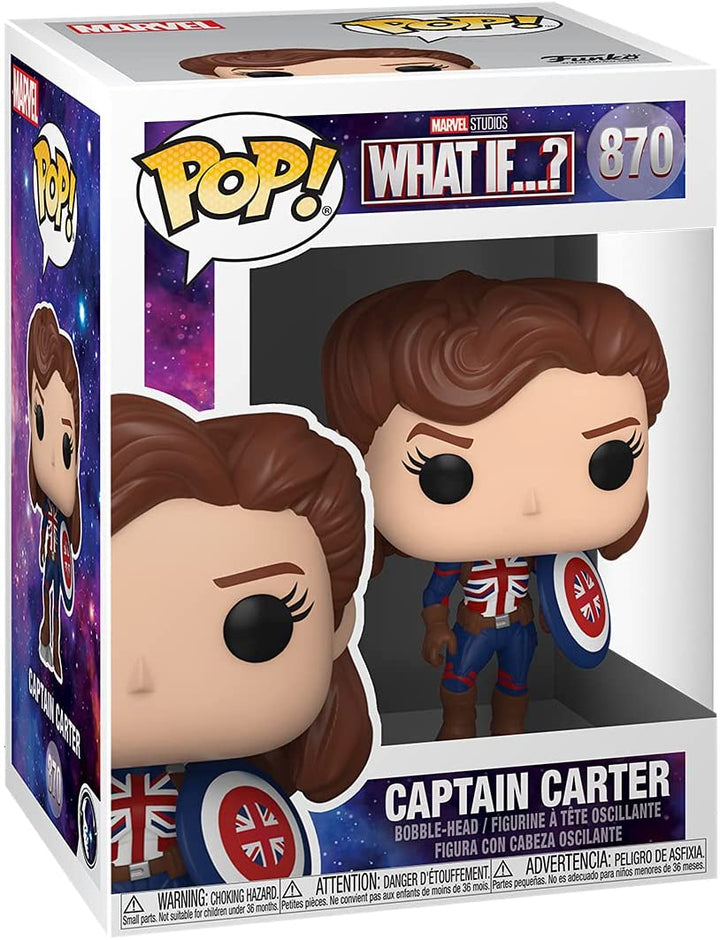 Marvel Studios What If Captain Carter Funko 55811 Pop! Vinyl #870