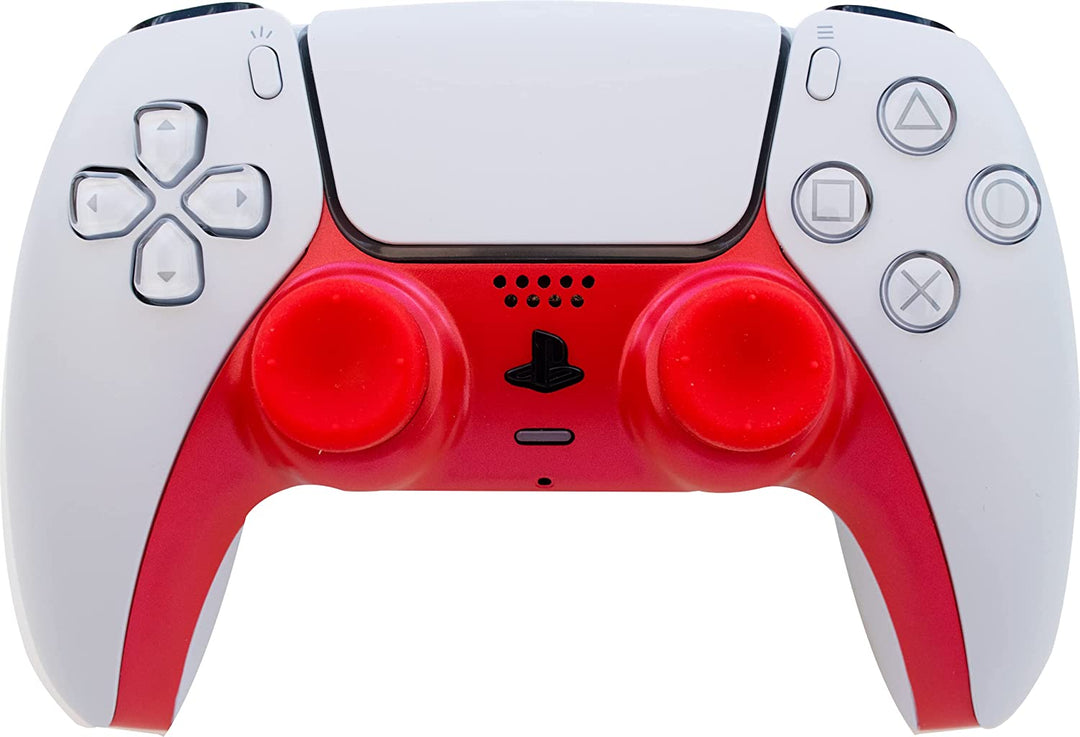 PS5-Controller-Styling-Kit (einschließlich Frontplatte und Daumengriffen) – Red Zest (PS5)