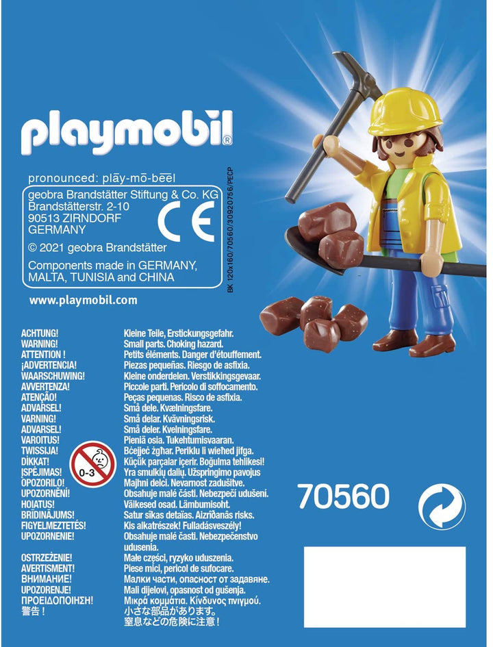Playmobil 70560 Ouvrier du bâtiment Playmo-Friends, pour enfants à partir de 4 ans