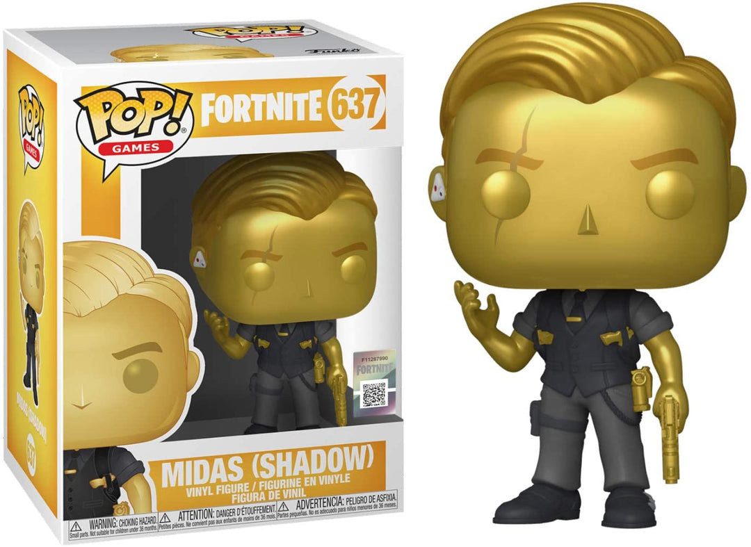 Fortnite Midas Shadow Funko 52973 Pop! Vinilo n. ° 637