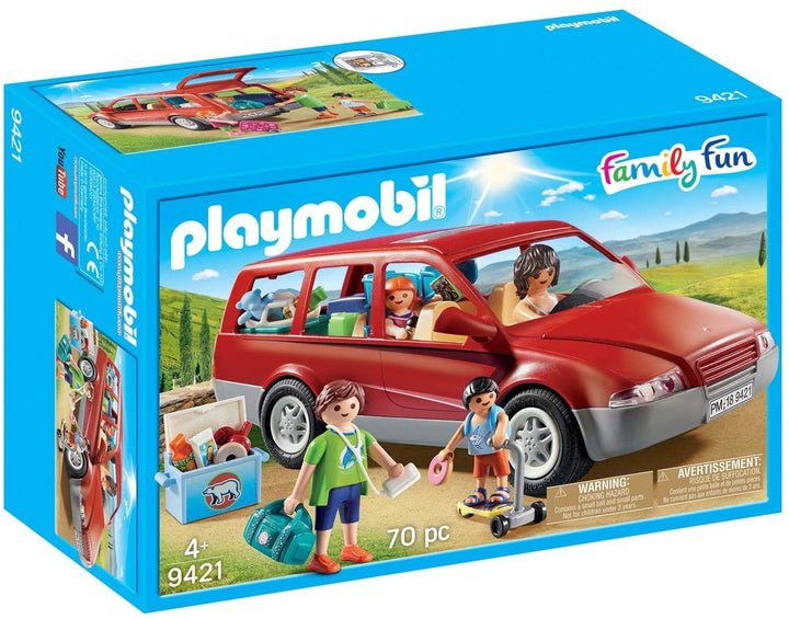 Playmobil Family Fun 9421 Family Car for Children Ages 4+ - Yachew