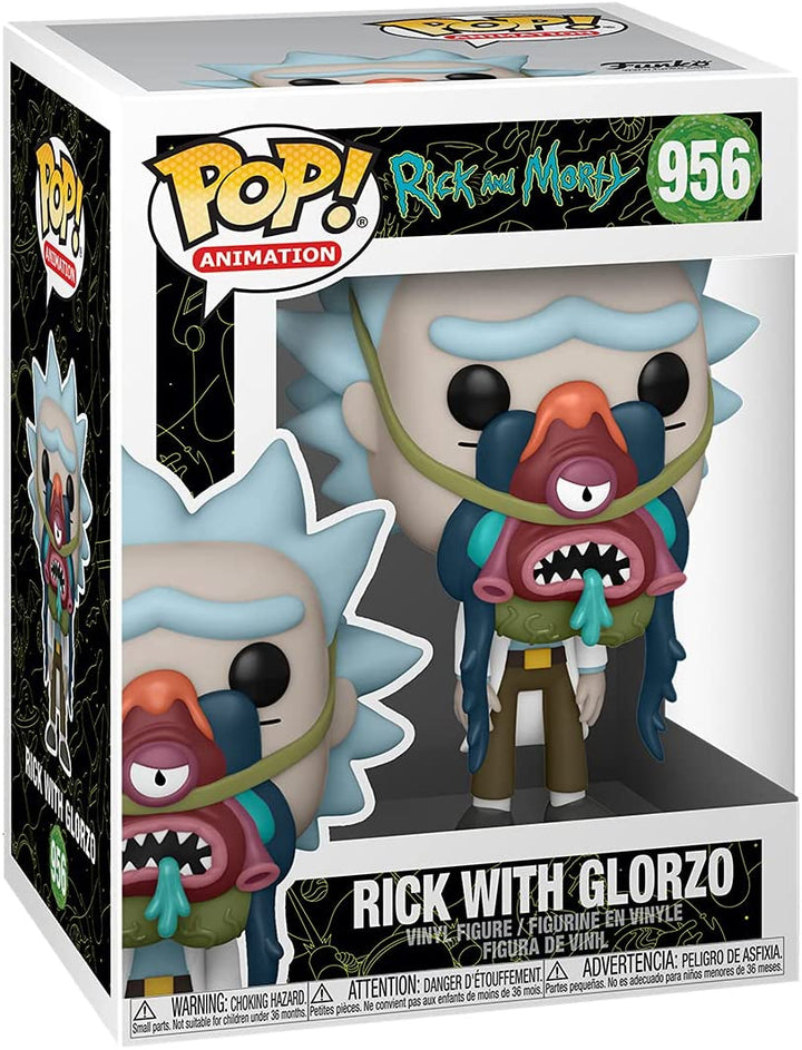 Rick and Morty Rick With Glorzo Funko 55250 Pop! Vinyl #956