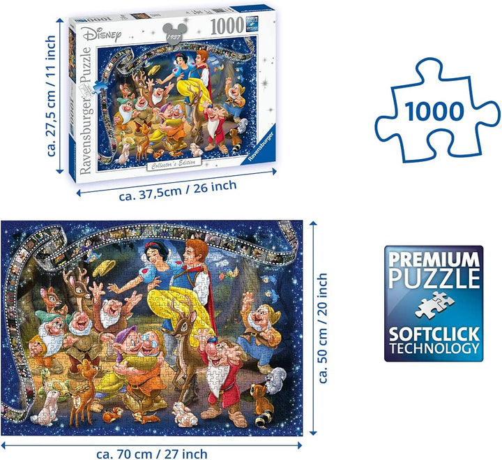 Ravensburger 19674 Disney Collector's Edition, Schneewittchen, 1000 Stück