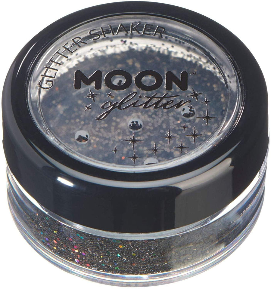 Holographic Glitter Shakers by Moon Glitter for Face Body Nails Hair Lips 5g - Yachew